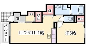 兵庫県西脇市上野（賃貸アパート1LDK・1階・42.19㎡） その2