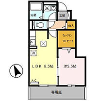 兵庫県姫路市四郷町東阿保（賃貸アパート1LDK・1階・37.99㎡） その2