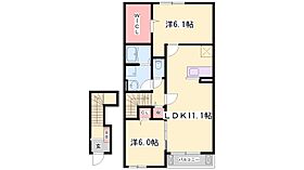 兵庫県姫路市四郷町東阿保（賃貸アパート2LDK・2階・58.64㎡） その2