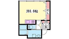 兵庫県姫路市南車崎１丁目（賃貸マンション1R・3階・23.26㎡） その2