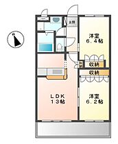 兵庫県姫路市北条（賃貸アパート2LDK・2階・57.33㎡） その2