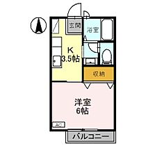 兵庫県たつの市揖保川町山津屋（賃貸アパート1K・1階・23.77㎡） その2