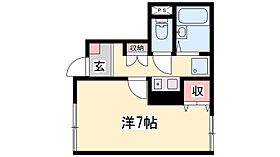 兵庫県姫路市網干区垣内西町（賃貸アパート1K・1階・21.90㎡） その2