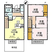 兵庫県姫路市北八代２丁目（賃貸アパート3LDK・1階・73.97㎡） その2