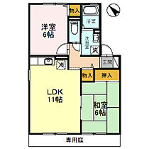 兵庫県高砂市米田町米田（賃貸アパート2LDK・1階・53.72㎡） その2