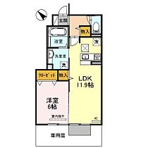 兵庫県三木市加佐（賃貸アパート1LDK・1階・45.41㎡） その2