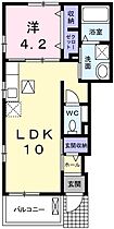 兵庫県加西市北条町古坂（賃貸アパート1LDK・1階・37.76㎡） その2