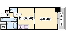 兵庫県姫路市北条（賃貸マンション1DK・3階・34.31㎡） その2