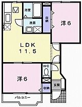 兵庫県赤穂市中広（賃貸アパート2LDK・1階・51.79㎡） その2