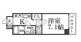 兵庫県姫路市南町（賃貸マンション1K・6階・24.86㎡） その2