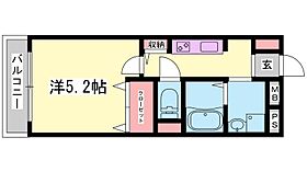 兵庫県姫路市飾磨区中浜町１丁目（賃貸アパート1K・1階・22.37㎡） その2