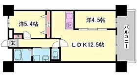 兵庫県姫路市安田４丁目（賃貸マンション2LDK・7階・51.40㎡） その2