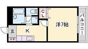 兵庫県姫路市亀山（賃貸アパート1K・2階・23.77㎡） その2