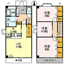 兵庫県たつの市龍野町末政（賃貸アパート3LDK・1階・82.81㎡） その2