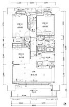 兵庫県姫路市呉服町（賃貸マンション3LDK・3階・64.83㎡） その2