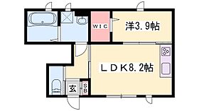 兵庫県三木市大村（賃貸アパート1LDK・1階・33.30㎡） その2