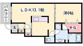 兵庫県神崎郡福崎町福崎新（賃貸アパート1LDK・1階・45.09㎡） その2