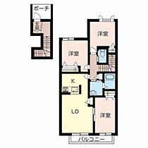 兵庫県加西市北条町北条（賃貸アパート3LDK・2階・72.07㎡） その2