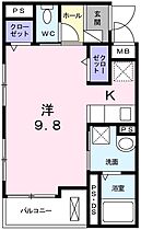 兵庫県姫路市阿保（賃貸マンション1K・3階・31.93㎡） その2