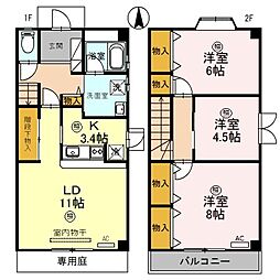 ルミエール龍野　B棟 1階/B-1
