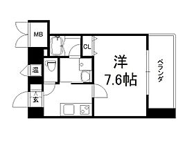 アドバンス神戸アルティス  ｜ 兵庫県神戸市中央区北長狭通８丁目（賃貸マンション1K・8階・26.05㎡） その2