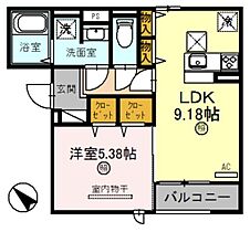 山陽ハイツ  ｜ 兵庫県神戸市兵庫区下沢通６丁目（賃貸アパート1LDK・1階・38.38㎡） その2