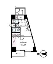 エステムコート新神戸エリタージュ  ｜ 兵庫県神戸市中央区生田町１丁目（賃貸マンション1DK・9階・27.22㎡） その2