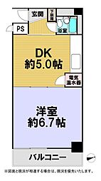 間取図画像 1DK