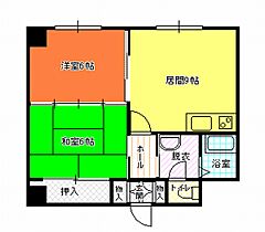 グランビューエーコー 202 ｜ 北海道旭川市旭町一条２丁目439番地8（賃貸マンション2LDK・2階・49.06㎡） その2