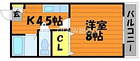 岡山県倉敷市安江（賃貸アパート1K・2階・28.15㎡） その2