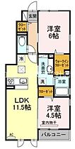 岡山県総社市総社3丁目（賃貸アパート2LDK・1階・53.20㎡） その2