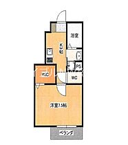 岡山県総社市井手（賃貸アパート1K・1階・26.65㎡） その2