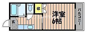 岡山県倉敷市幸町（賃貸マンション1K・5階・23.39㎡） その2