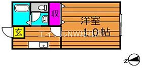 岡山県倉敷市片島町（賃貸アパート1K・1階・30.69㎡） その2