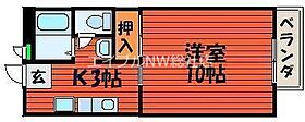 岡山県岡山市北区川入（賃貸アパート1K・1階・30.69㎡） その2