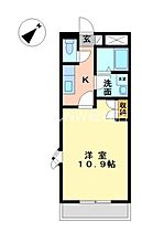 岡山県倉敷市北畝3丁目（賃貸マンション1K・1階・30.96㎡） その2