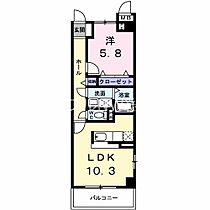 岡山県倉敷市老松町5丁目（賃貸マンション1LDK・3階・42.38㎡） その2