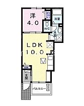 岡山県倉敷市東富井（賃貸アパート1LDK・1階・32.44㎡） その2