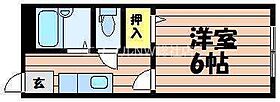 岡山県総社市駅前2丁目（賃貸アパート1K・1階・20.46㎡） その2