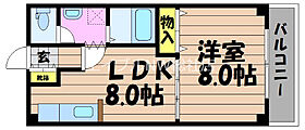 岡山県倉敷市連島中央2丁目（賃貸アパート1LDK・3階・36.00㎡） その2