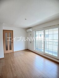 井原鉄道 いずえ駅 徒歩10分の賃貸アパート 2階2LDKのリビング/ダイニング