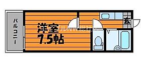 岡山県倉敷市中庄（賃貸アパート1K・2階・22.70㎡） その2