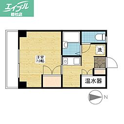 JR吉備線 服部駅 徒歩2分 2階/-