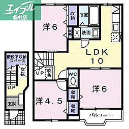 JR山陽本線 西阿知駅 徒歩14分 2階/-