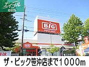 ザ・ビッグ笹沖店 1000m