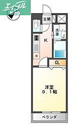 JR山陽本線 西阿知駅 徒歩19分 2階/-