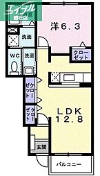 JR山陽本線 鴨方駅 徒歩32分 1階/-