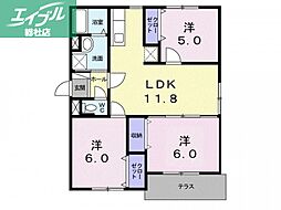 水島臨海鉄道 西富井駅 徒歩18分 1階/-