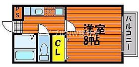 岡山県倉敷市中庄（賃貸アパート1K・2階・23.30㎡） その2