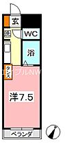 岡山県倉敷市下庄（賃貸マンション1K・2階・22.35㎡） その2